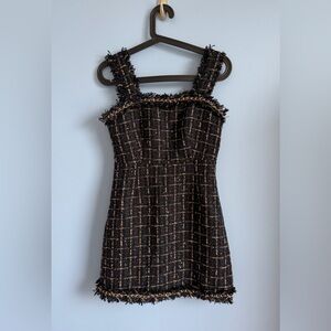 Tweed mini dress
